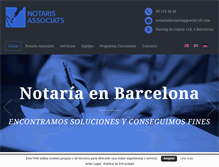 Tablet Screenshot of notariapgracia118.com
